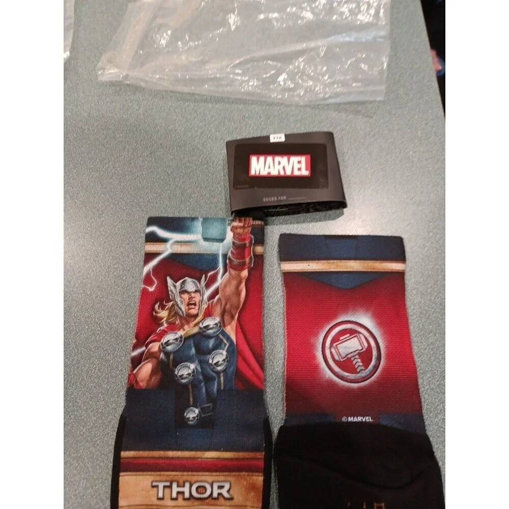 Rock Em Elite Marvel Studios Thor Socks – Hero Pose Youth – NEW